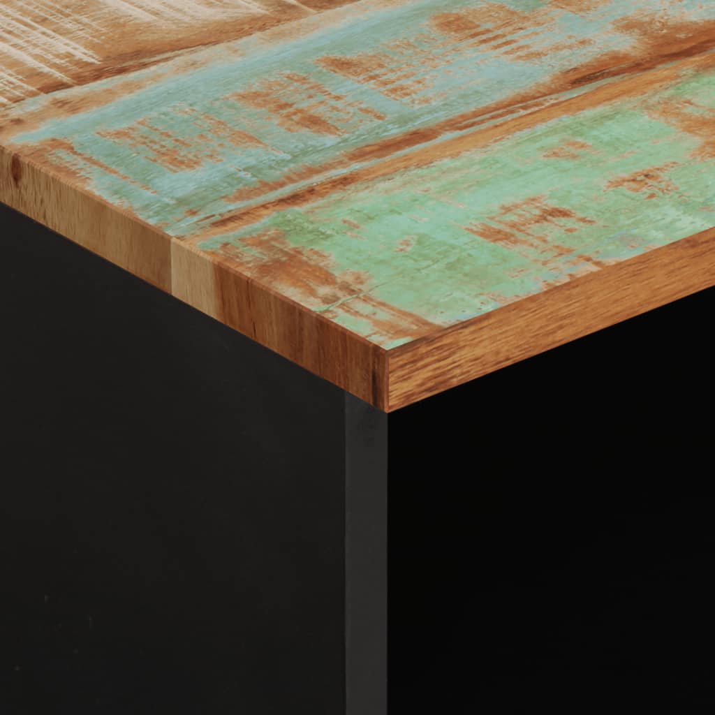 Έπιπλο Τηλεόρασης 80x33x46 εκ. Μασίφ Ανακυκλ. Ξύλο & Επεξ. Ξύλο