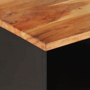 Έπιπλο Τηλεόρασης 100x33x46 εκ. Μασίφ Ξύλο Ακακίας & Επεξ. Ξύλο