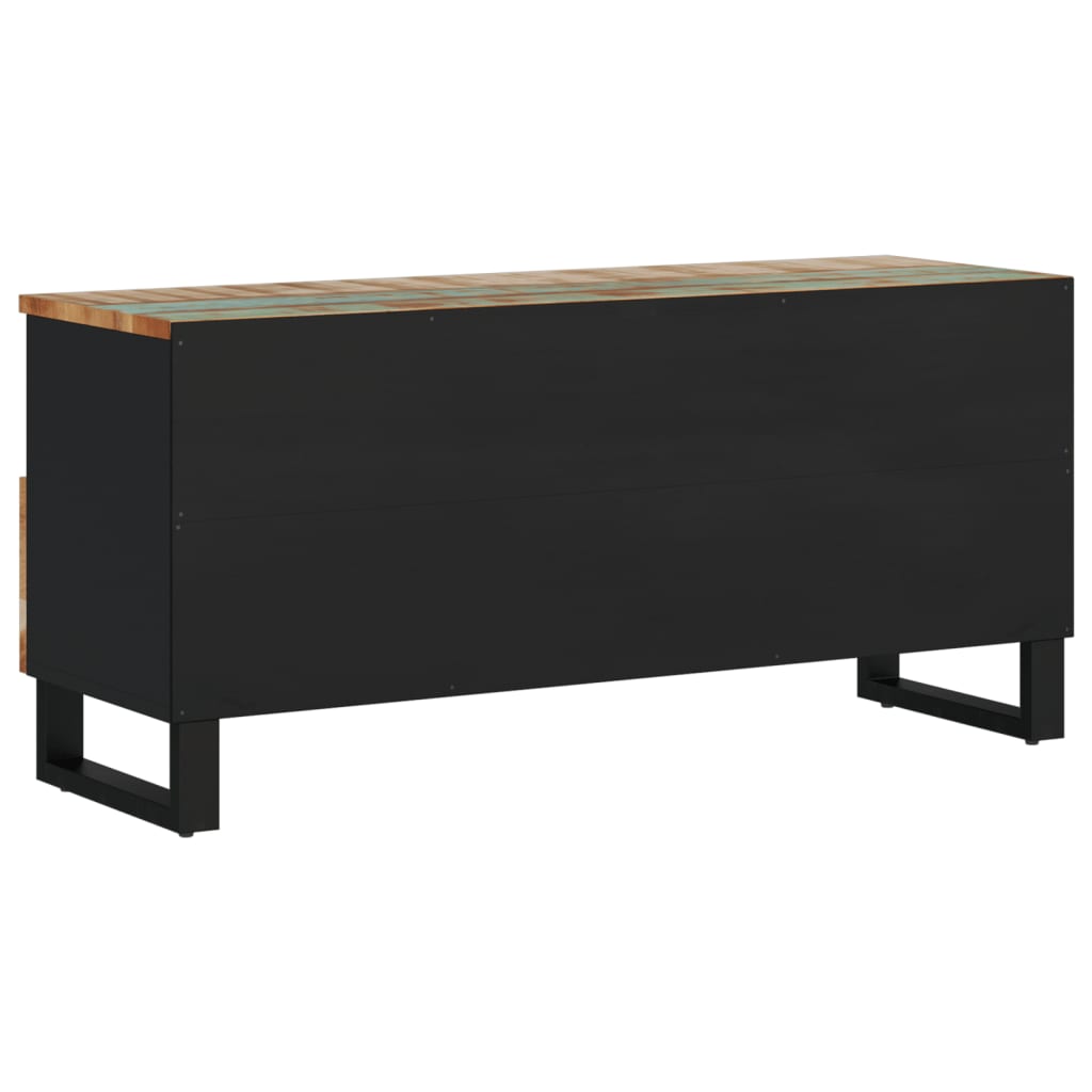 Έπιπλο Τηλεόρασης 100x33x46εκ. Μασίφ Ανακυκλ. Ξύλο & Επεξ. Ξύλο - Pakobazaar