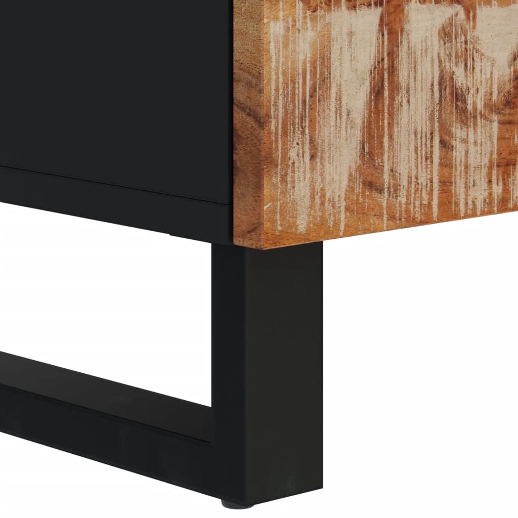 Έπιπλο Τηλεόρασης 100x33x46εκ. Μασίφ Ανακυκλ. Ξύλο & Επεξ. Ξύλο - Pakobazaar