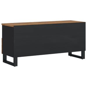Έπιπλο Τηλεόρασης 100x33x46 εκ. Μασίφ Ξύλο Μάνγκο & Επεξ. Ξύλο