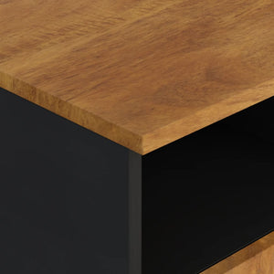 Έπιπλο Τηλεόρασης 100x33x46 εκ. Μασίφ Ξύλο Μάνγκο & Επεξ. Ξύλο