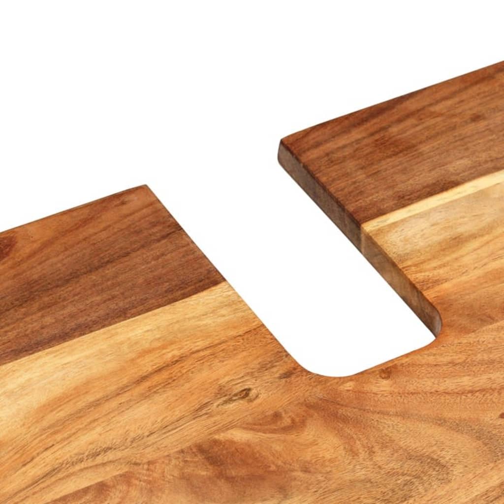 Έπιπλο Νιπτήρα 62 x 33 x 58 εκ. Μασίφ Ξύλο Ακακίας & Επεξ. Ξύλο
