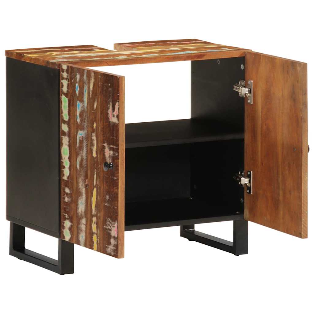 Έπιπλο Νιπτήρα 62 x 33 x 58 εκ. Μασίφ Ανακυκλ. & Επεξ. Ξύλο