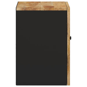 Ντουλάπι Μπάνιου Επιτοίχιο 38x33x48 εκ. από Μασίφ Ξύλο Μάνγκο