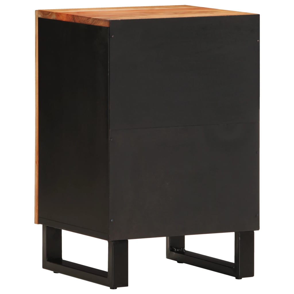 Ντουλάπι Μπάνιου 38 x 33 x 58 εκ. από Μασίφ Ξύλο Ακακίας