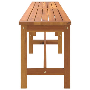 Παγκάκι Κήπου 180x35x45 εκ. από Μασίφ Ξύλο Ακακίας