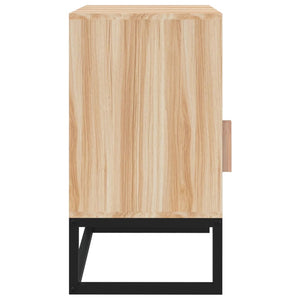 Κομοδίνο 40 x 30 x 55,5 εκ. από Επεξεργασμένο Ξύλο & Σίδερο
