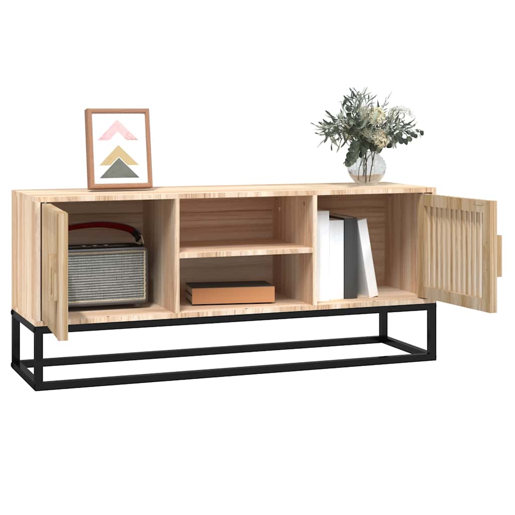Έπιπλο Τηλεόρασης 105 x 30 x 45 εκ. Επεξεργασμένο Ξύλο/Σίδερο