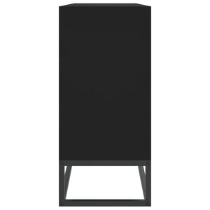 Μπουφές Μαύρος 105 x 30 x 65 εκ. από Επεξεργασμένο Ξύλο