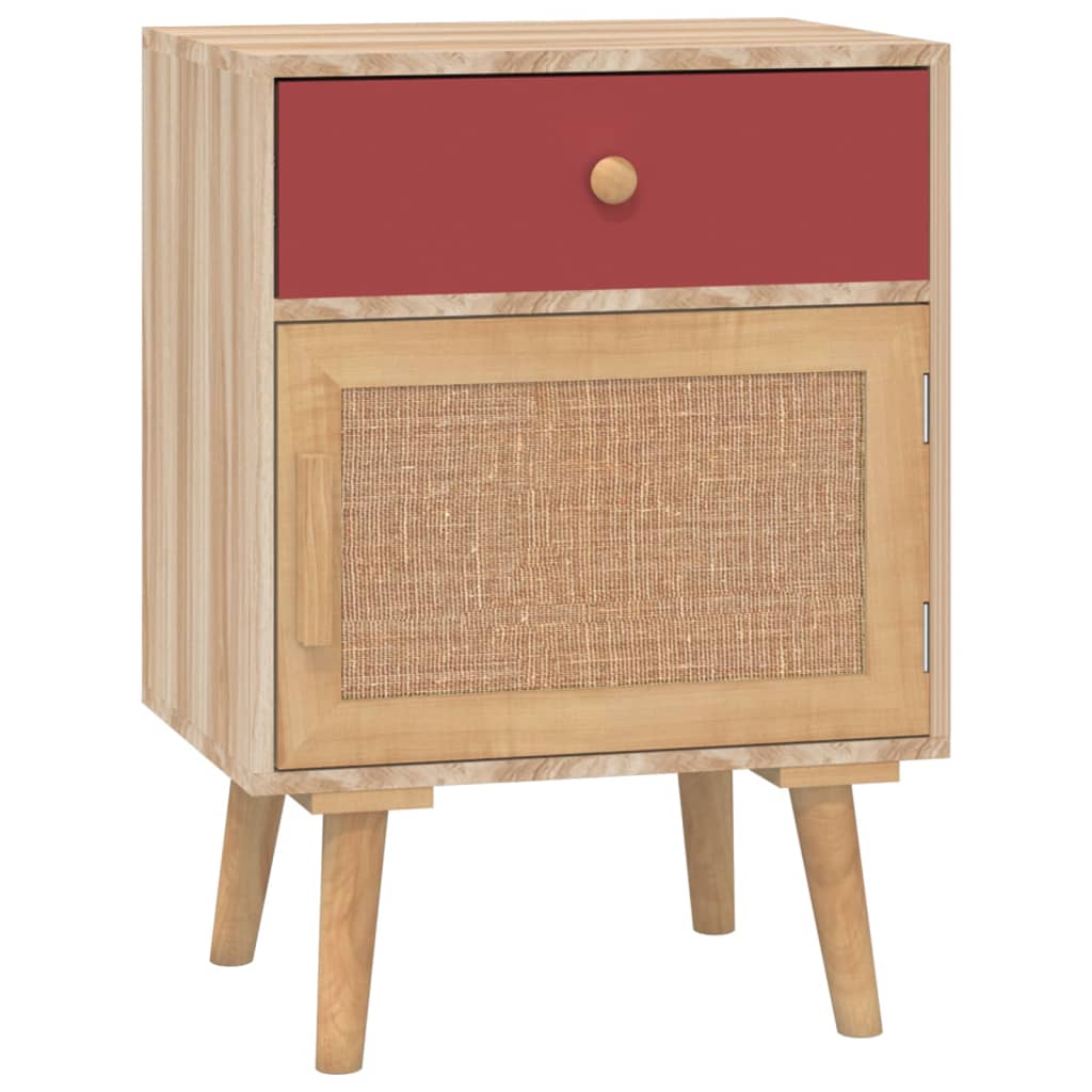 Κομοδίνα 2 τεμ. 40 x 30 x 55 εκ. από Επεξεργασμένο Ξύλο