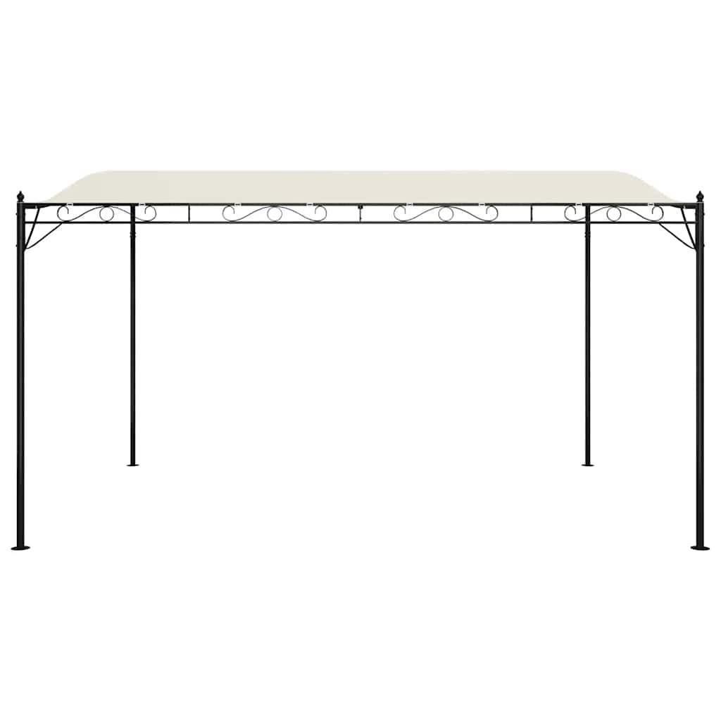Τέντα Κρεμ 4 x 3 μ. 180 γρ./μ² από Ύφασμα και Ατσάλι - Pakobazaar