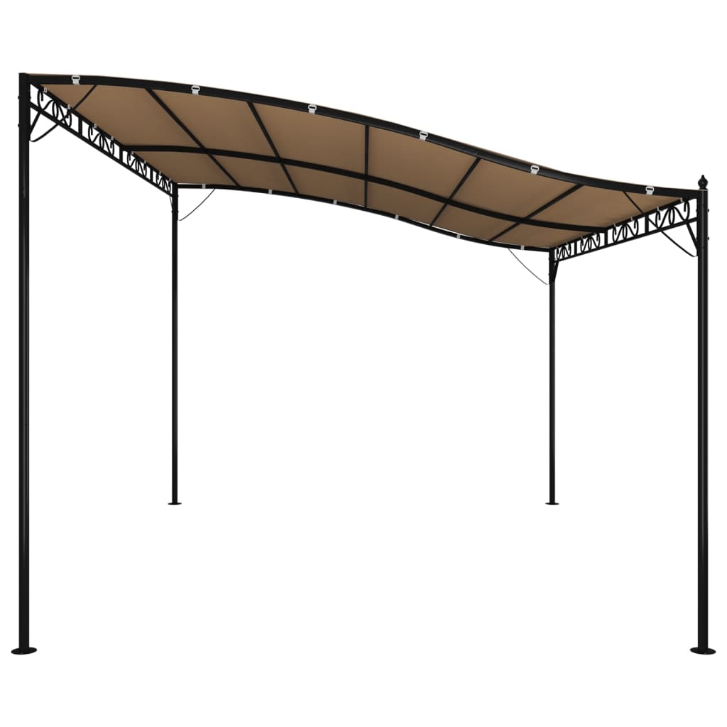 Τέντα Taupe 4 x 3 μ. 180 γρ./μ² από Ύφασμα και Ατσάλι