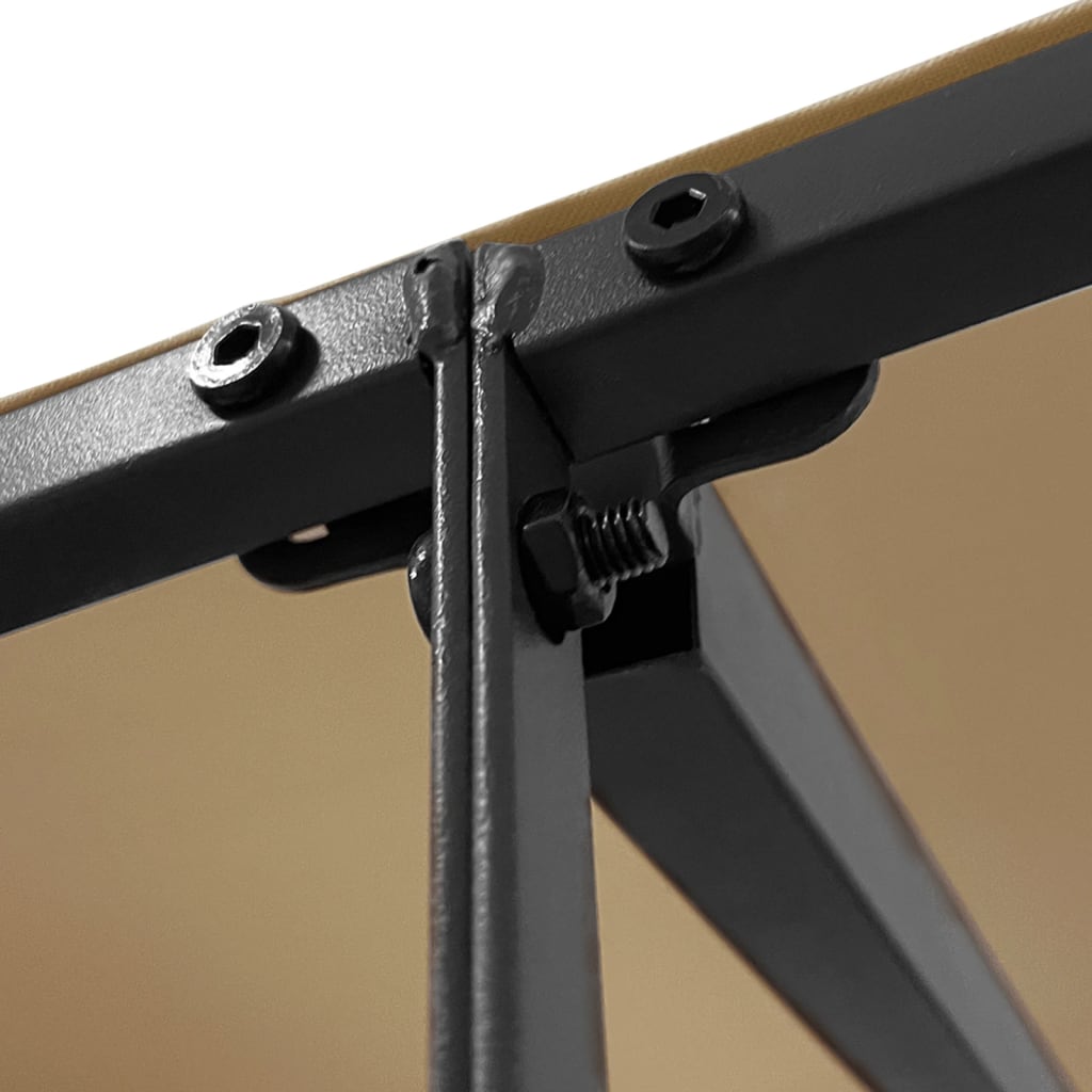 Τέντα Taupe 4 x 3 μ. 180 γρ./μ² από Ύφασμα και Ατσάλι
