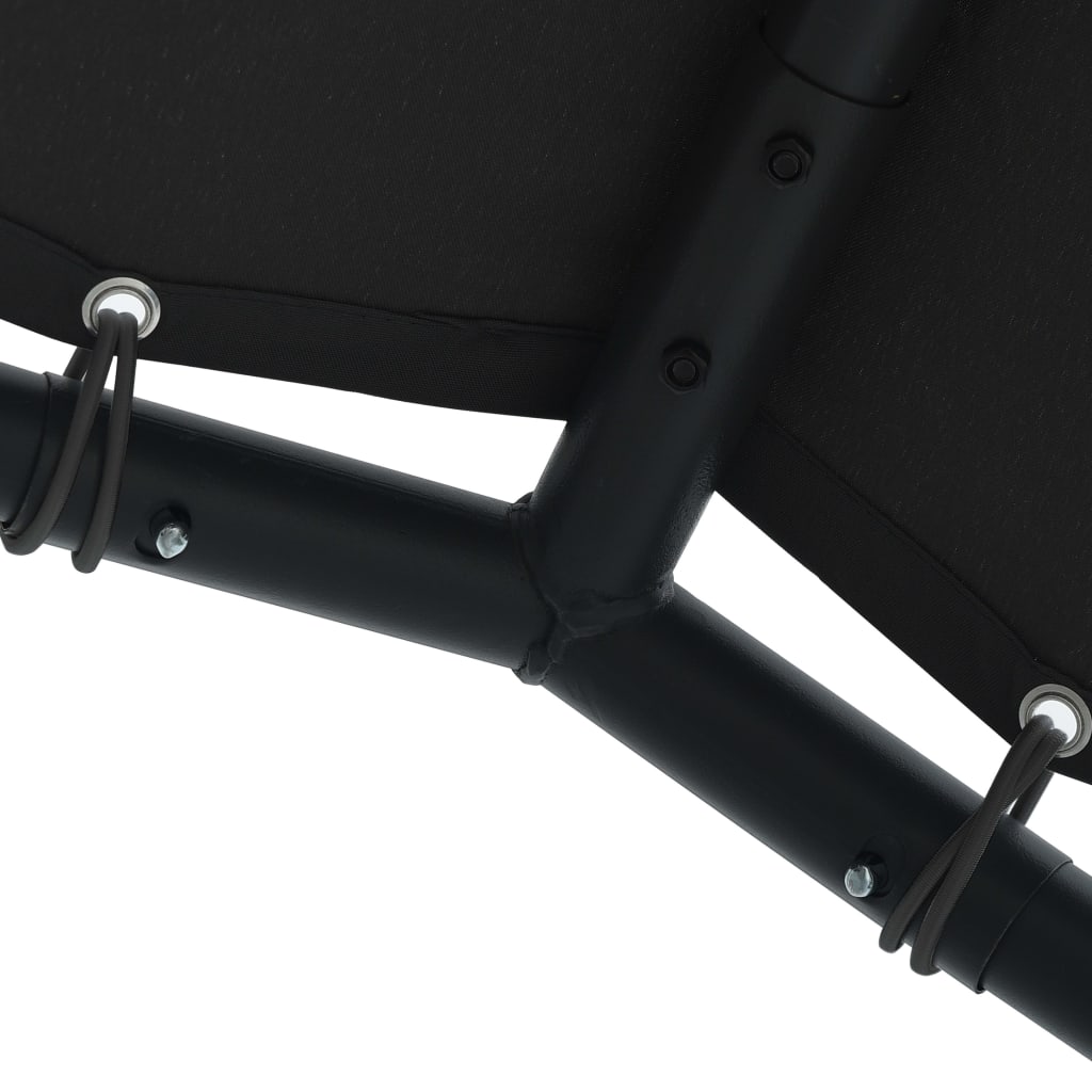 Τέντα Ανθρακί 4 x 4 μ. από Ατσάλι και Ύφασμα