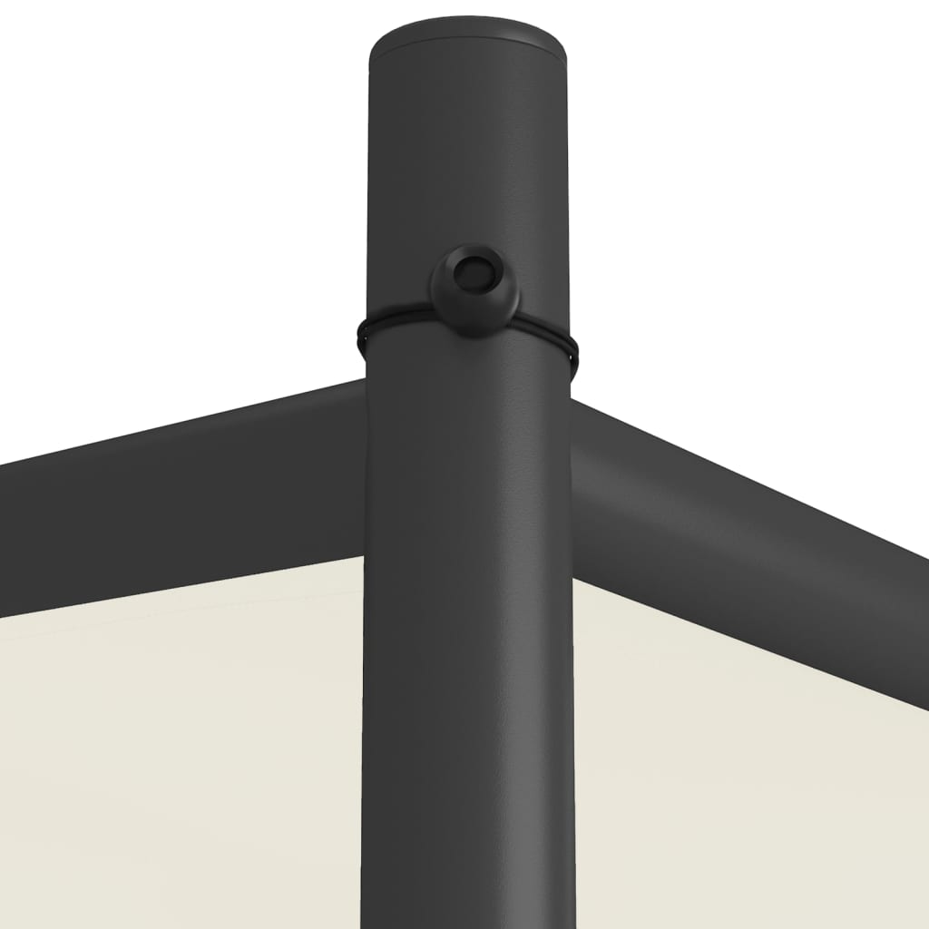 Κιόσκι Λευκό 3x3 μ. 180 γρ/μ² από Ύφασμα και Ατσάλι