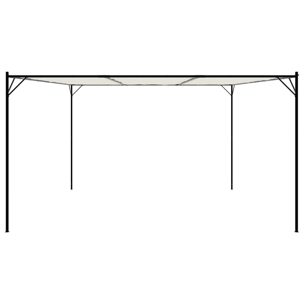 Κιόσκι Λευκό 4x4 μ. 180 γρ/μ² από Ύφασμα και Ατσάλι