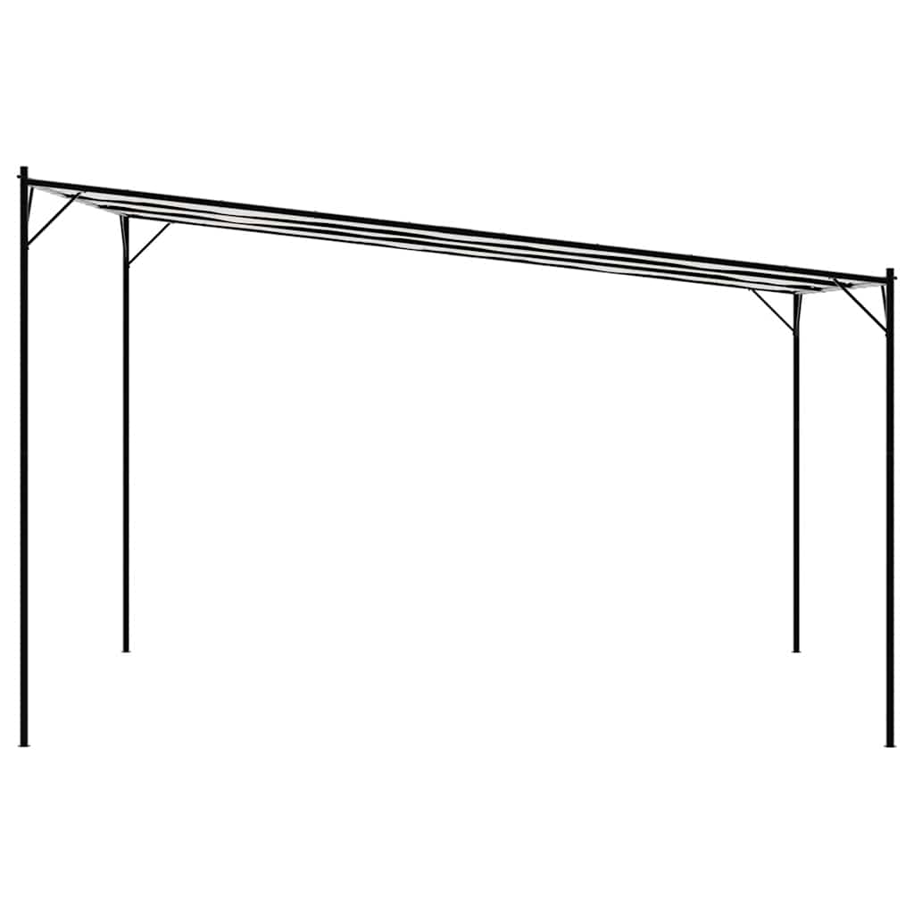 Κιόσκι Λευκό 4x4 μ. 180 γρ/μ² από Ύφασμα και Ατσάλι