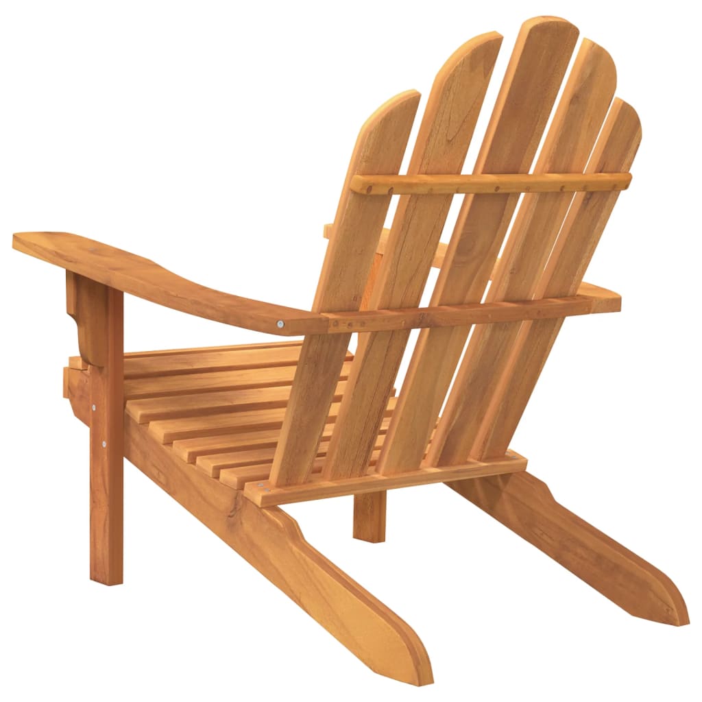 Καρέκλες Κήπου Adirondack 2 τεμ. 79x95x92 εκ. Μασίφ Ξύλο Teak - Pakobazaar