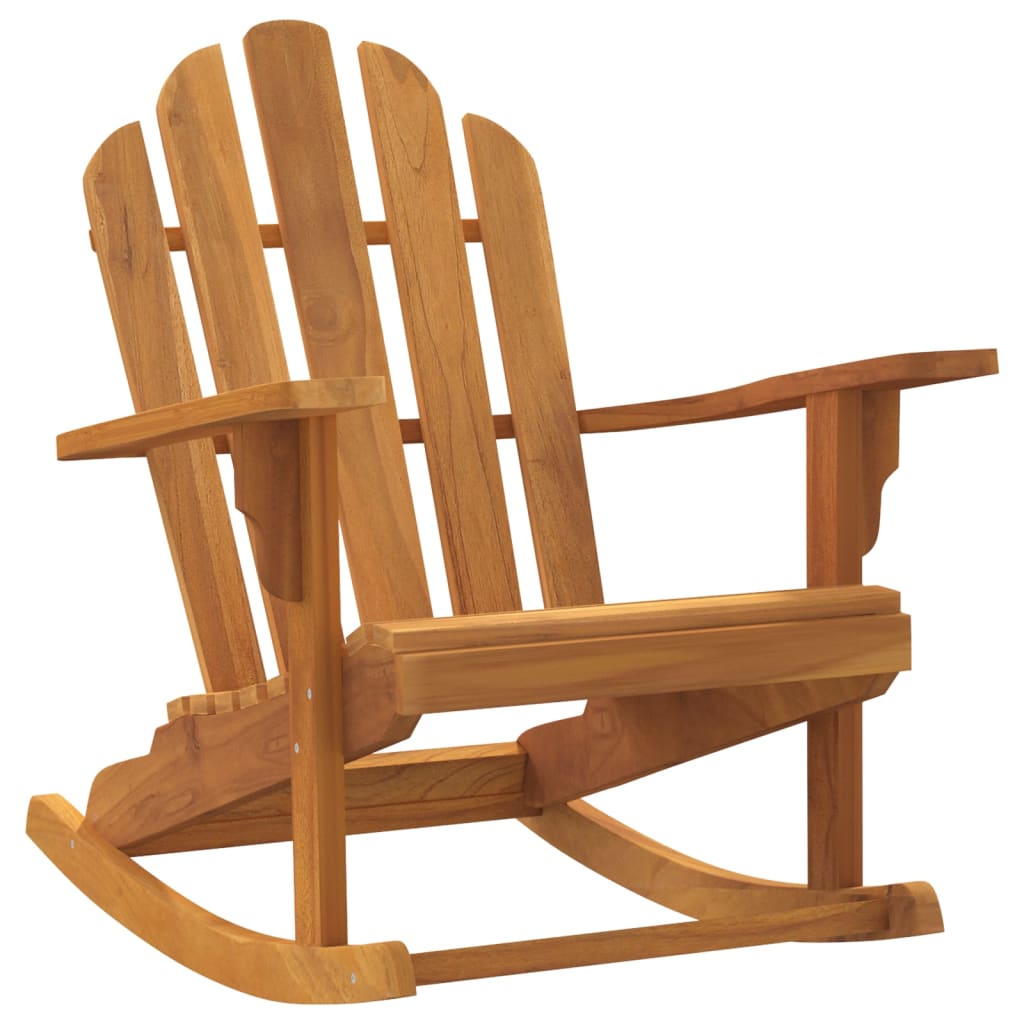 Καρέκλες Κουνιστές Adirondack 2τεμ 79x100x103εκ Μασίφ Ξύλο Teak