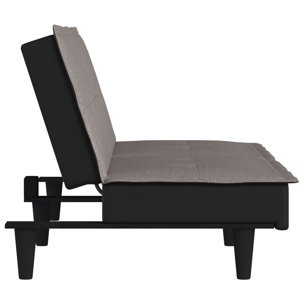 Καναπές Κρεβάτι Taupe Υφασμάτινος