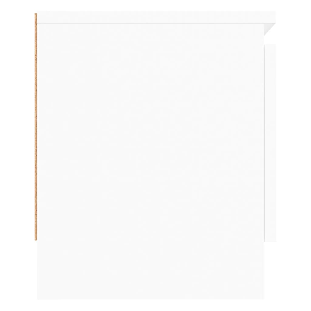 Έπιπλο Τηλεόρασης με Πόρτα Λευκό 102 x 30 x 36 εκ.