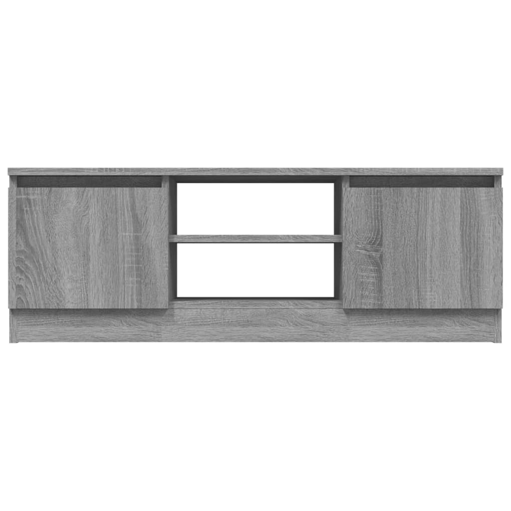 Έπιπλο Τηλεόρασης με Πόρτα Γκρι Sonoma 102 x 30 x 36 εκ. - Pakobazaar