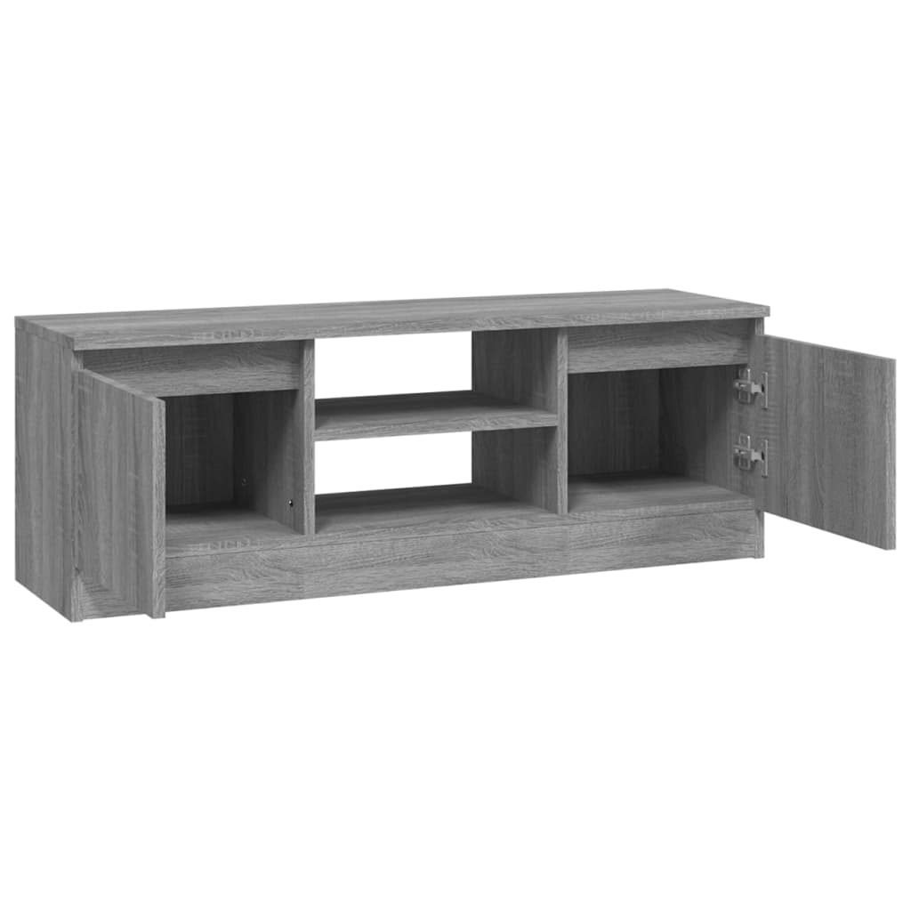 Έπιπλο Τηλεόρασης με Πόρτα Γκρι Sonoma 102 x 30 x 36 εκ. - Pakobazaar