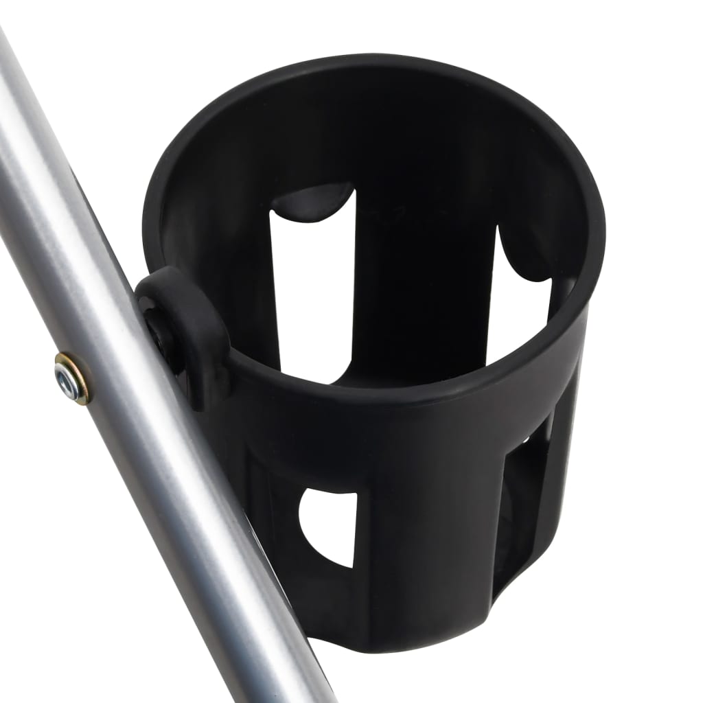 Καρότσι Σκύλου Πτυσσόμενο Κόκκινο 76x50x100 εκ. Ύφασμα Oxford - PAKOBAZAAR