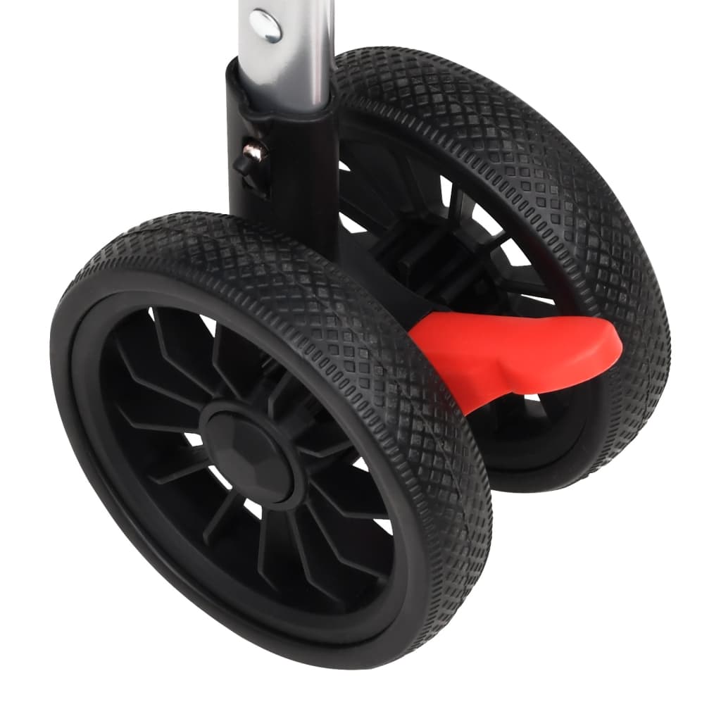 Καρότσι Σκύλου Πτυσσόμενο Γκρι 76 x 50 x 100 εκ. Ύφασμα Oxford - PAKOBAZAAR