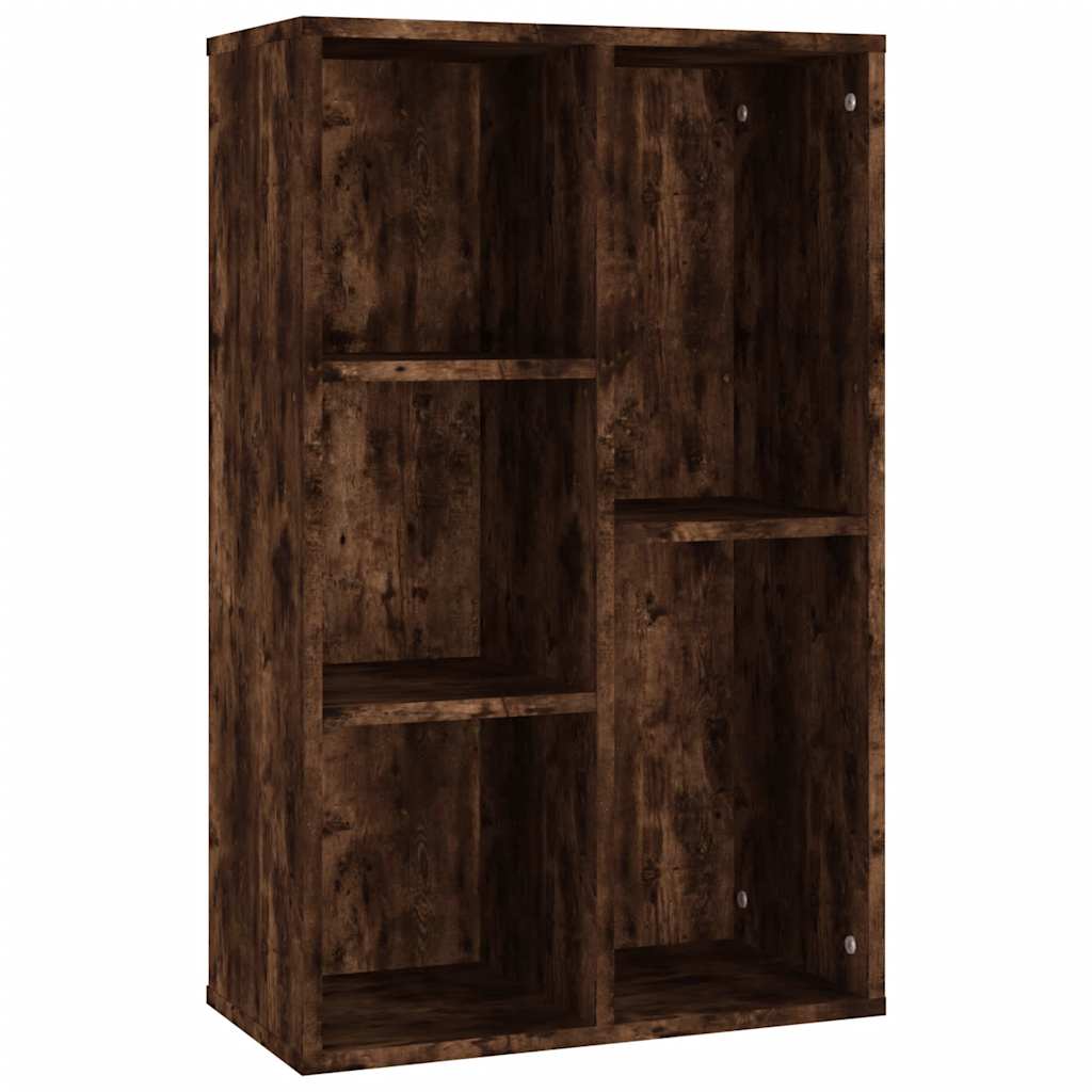 Βιβλιοθήκη/Ντουλάπι Καπνιστή Δρυς 50x25x80 εκ. Επεξεργ. Ξύλο - Pakobazaar