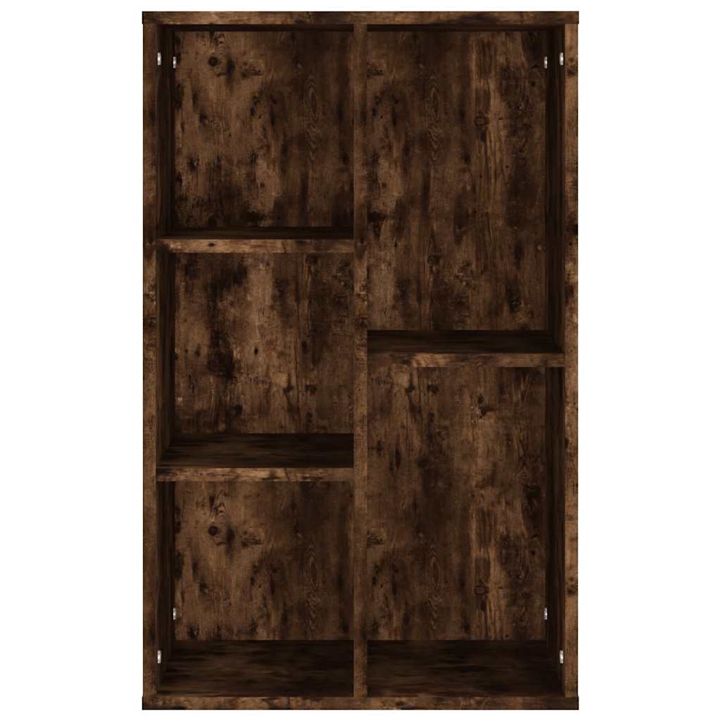 Βιβλιοθήκη/Ντουλάπι Καπνιστή Δρυς 50x25x80 εκ. Επεξεργ. Ξύλο - Pakobazaar