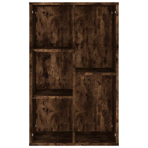Βιβλιοθήκη/Ντουλάπι Καπνιστή Δρυς 50x25x80 εκ. Επεξεργ. Ξύλο - Pakobazaar