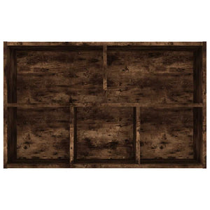 Βιβλιοθήκη/Ντουλάπι Καπνιστή Δρυς 50x25x80 εκ. Επεξεργ. Ξύλο - Pakobazaar