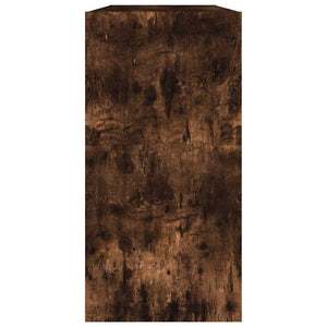 Βιβλιοθήκη/Ντουλάπι Καπνιστή Δρυς 50x25x80 εκ. Επεξεργ. Ξύλο - Pakobazaar
