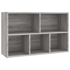 Βιβλιοθήκη/Βοηθητικό Ντουλάπι Γκρι Sonoma 50x25x80 εκ Επεξ Ξύλο - Pakobazaar