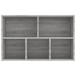 Βιβλιοθήκη/Βοηθητικό Ντουλάπι Γκρι Sonoma 50x25x80 εκ Επεξ Ξύλο - Pakobazaar