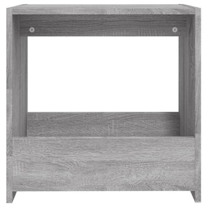 Βοηθητικό Τραπέζι Γκρι Sonoma 50x26x50 εκ. Επεξεργασμένο Ξύλο