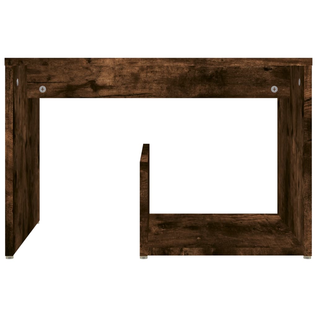 Βοηθητικό Τραπέζι Καπνιστή Δρυς 59x36x38 εκ. Επεξεργασμένο Ξύλο