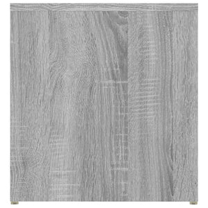 Τραπέζι Βοηθητικό Γκρι Sonoma 59x36x38 εκ. Επεξεργασμένο Ξύλο