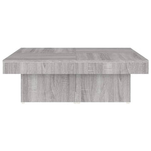 Τραπεζάκι Σαλονιού Γκρι Sonoma 90x90x28 εκ. Επεξεργασμένο Ξύλο