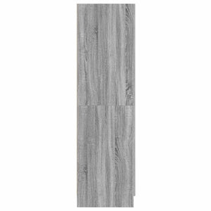 Ντουλάπα Γκρι Sonoma 82,5x51,5x180 εκ. από Επεξεργασμένο Ξύλο - Pakobazaar