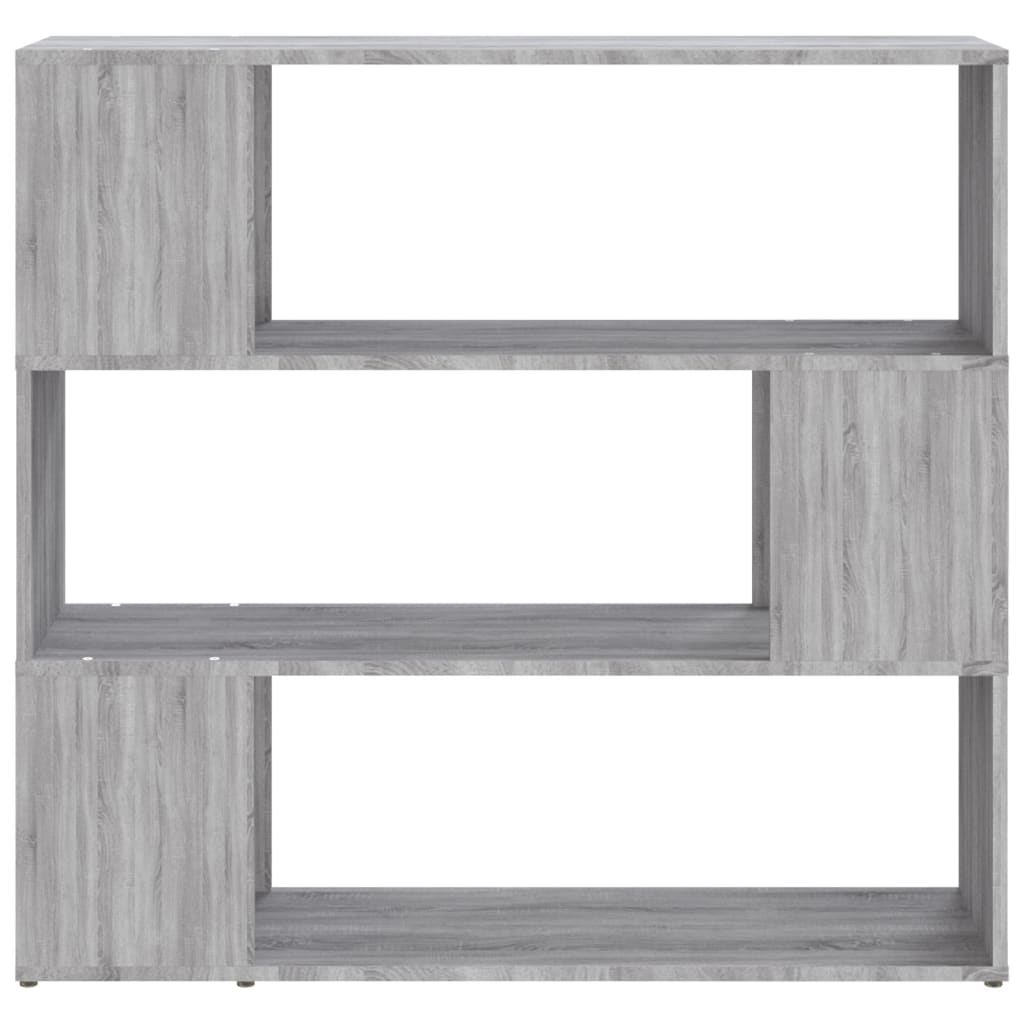 Βιβλιοθήκη/Διαχωριστικό Χώρου Γκρι Sonoma 100 x 24 x 94 εκ. - Pakobazaar