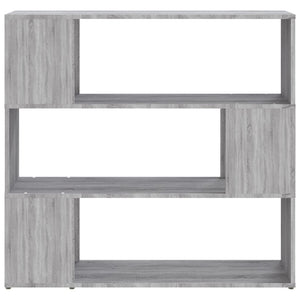 Βιβλιοθήκη/Διαχωριστικό Χώρου Γκρι Sonoma 100 x 24 x 94 εκ. - Pakobazaar