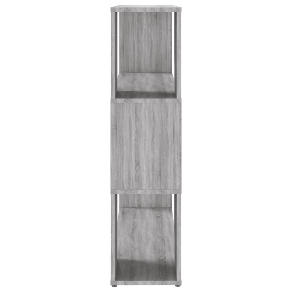 Βιβλιοθήκη/Διαχωριστικό Χώρου Γκρι Sonoma 100 x 24 x 94 εκ. - Pakobazaar