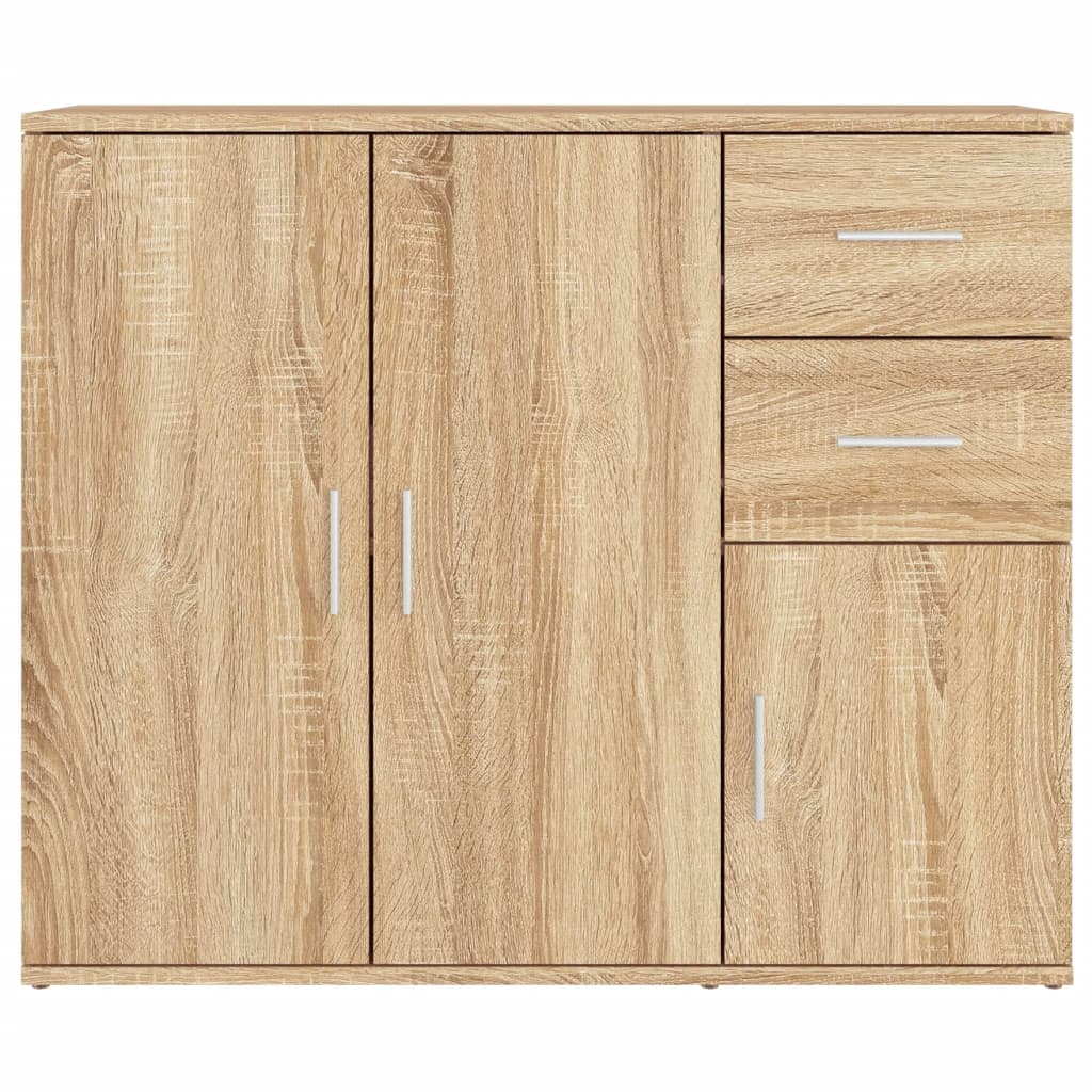 Μπουφές Sonoma Δρυς 91 x 29,5 x 75 εκ. από Τεχνητό Ξύλο
