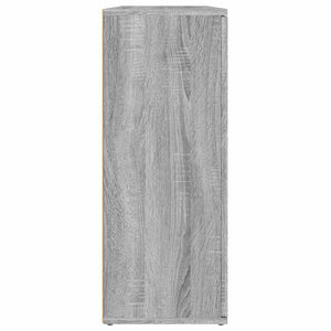 Ντουλάπι Γκρι Sonoma 91x29,5x75 εκ. από Επεξεργασμένο Ξύλο