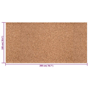 Ρολό Φελλού Καφέ 100 x 200 x 0,2 cm Φελλός - Pakobazaar