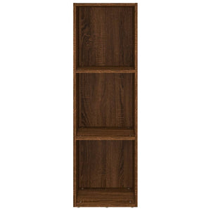 Βιβλιοθήκη/Έπιπλο Τηλεόρασης Καφέ Δρυς 36x30x114 εκ Επεξ. Ξύλο