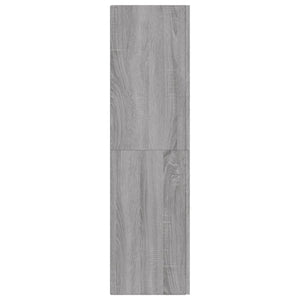 Έπιπλο Τηλεόρασης Επιτοίχιο Γκρι Sonoma 30,5 x 30 x 110 εκ.